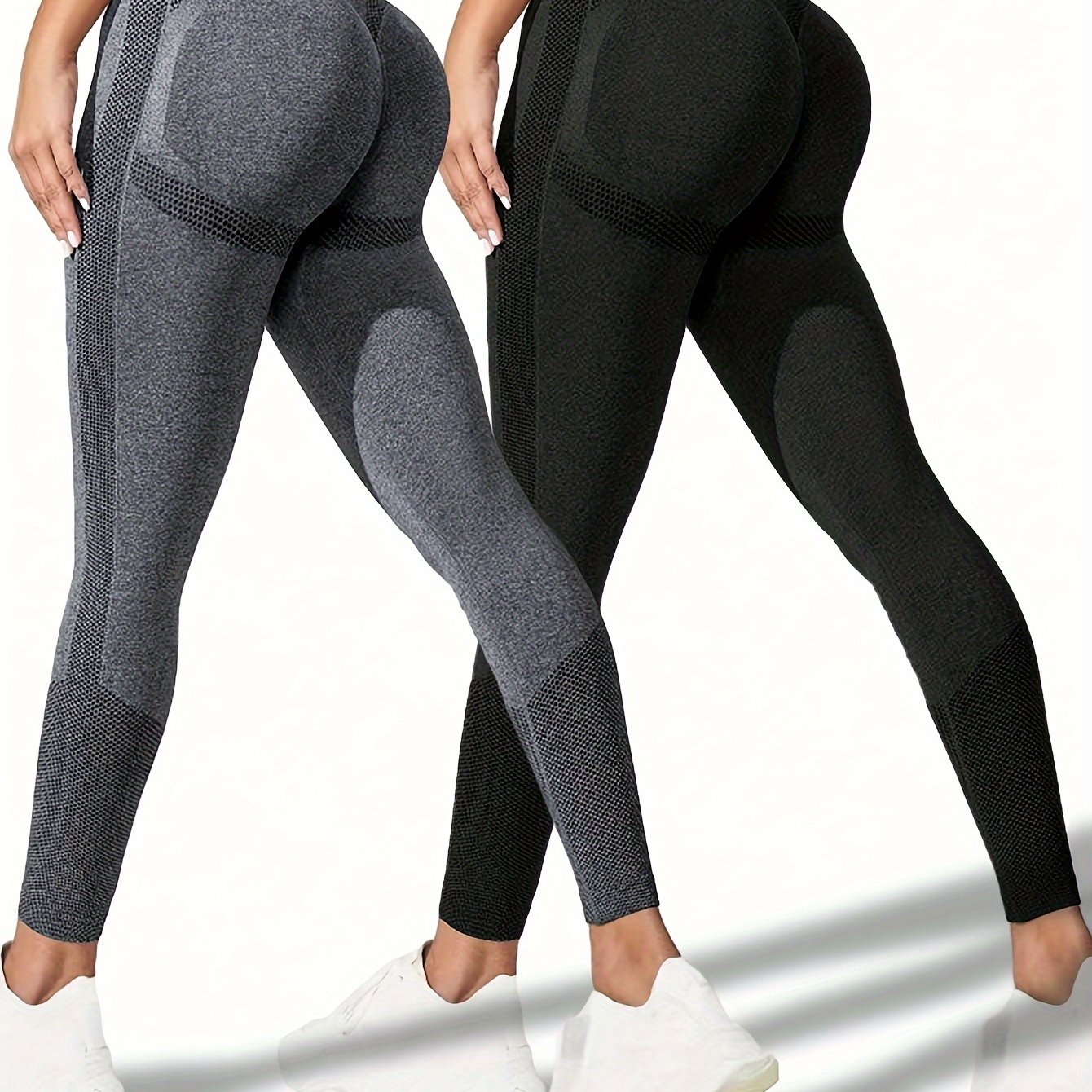 High Waist Seamless Yoga Pants Butt Lifting Leggings Women's Activewear