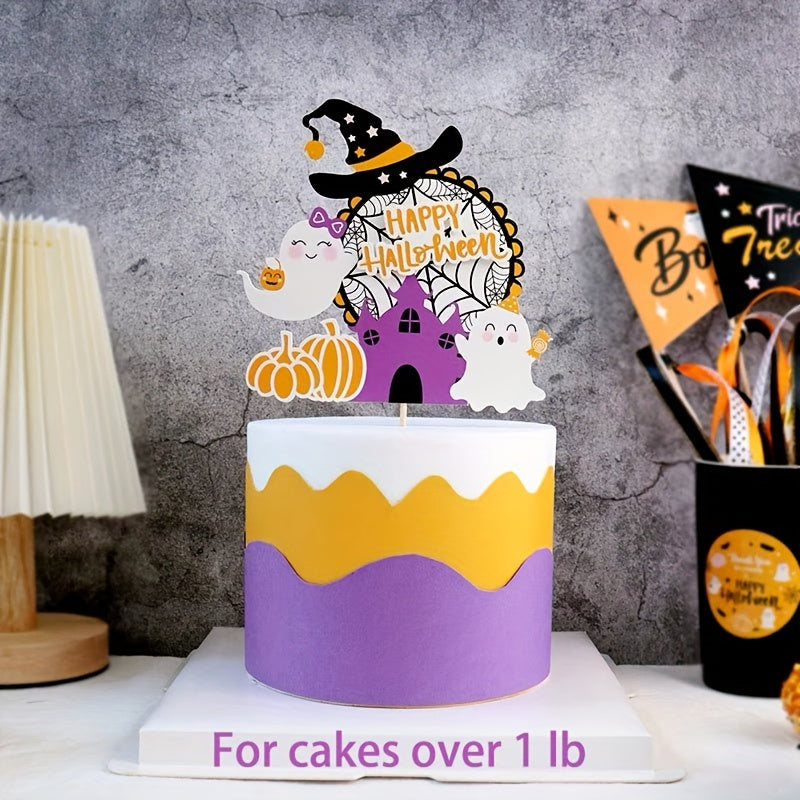 9pcs Halloween Cupcake Toppers Cake Decorations for Party