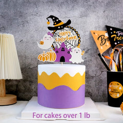 9pcs Halloween Cupcake Toppers Cake Decorations for Party