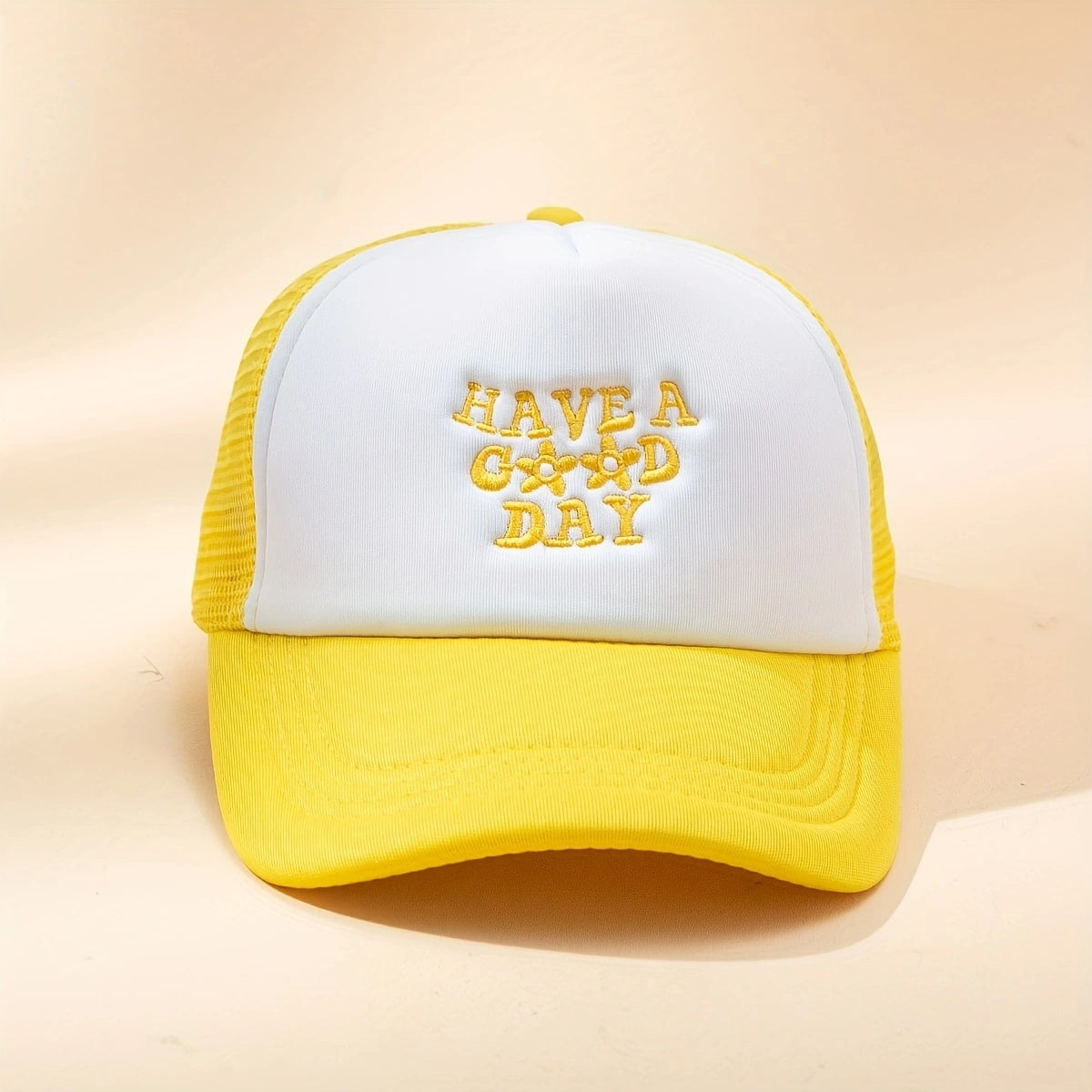 Candy Trucker Hat with Good Embroidery Mesh Baseball Cap