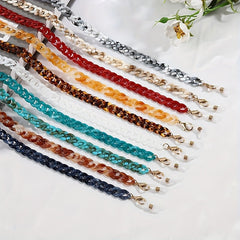 Acrylic Glasses Chain Sunglasses Lanyard Strap Face Covering Retainer
