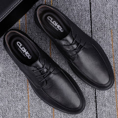 CLOHOO Customizable Leather Dress Shoes Lightweight Sneakers