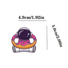 61pcs Astronaut Stickers Spaceman Decals for Water Bottles Laptop