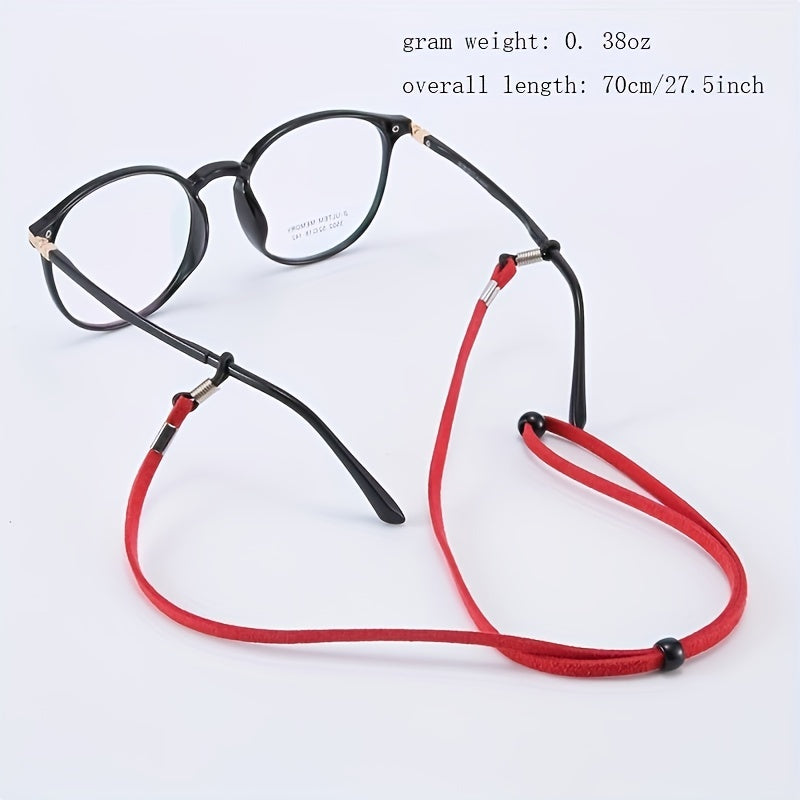 8pcs Men's Glasses Rope Unisex Anti-drop Adjustable Non-slip Artifact