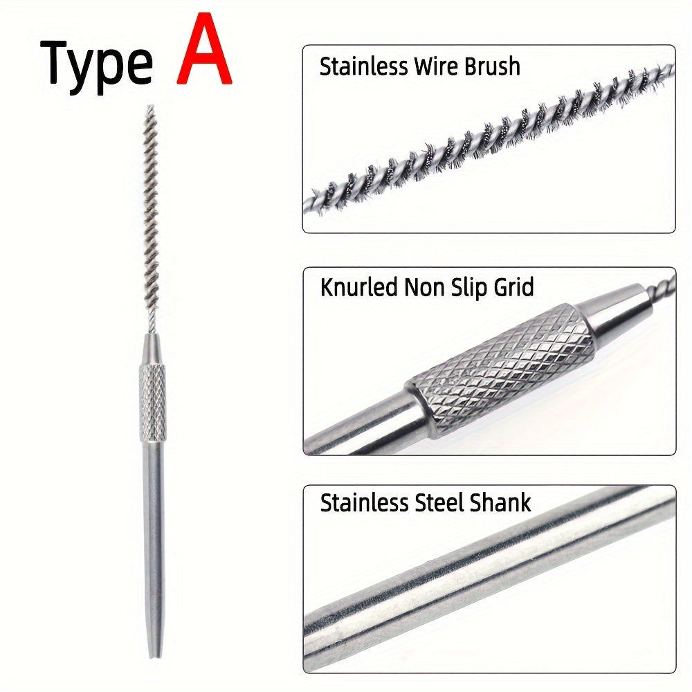 1pc Stainless Wire Fly Tying Dubbing Brush