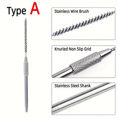 1pc Stainless Wire Fly Tying Dubbing Brush