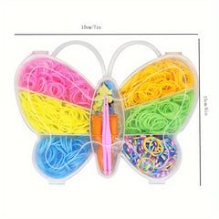 Rubber Band Bracelet Kit for Weaving Lacing Bracelet