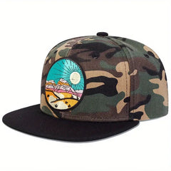 Men's Sunset Baseball Cap Outdoor Adjustable Casual Hat Hip Hop Hat
