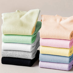 10 Pairs Girls Summer/Autumn Breathable Casual Socks