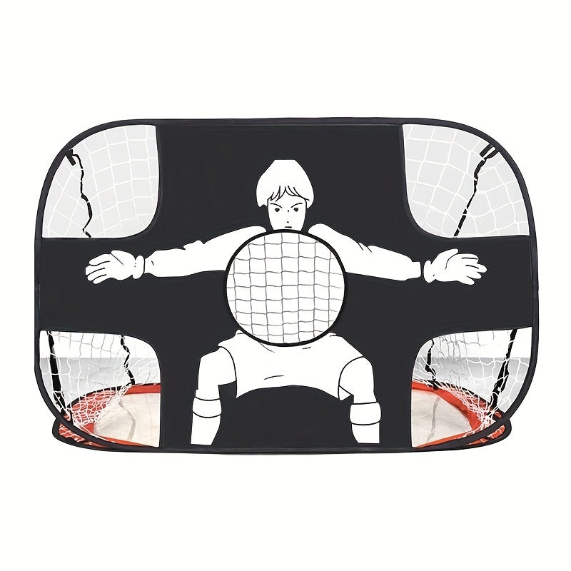 Portable Football Goal Foldable Mobile Training Football Net Frame