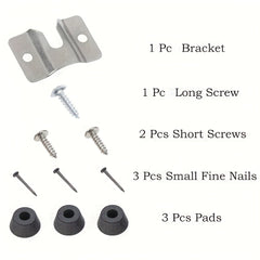 Dartboard Mounting Bracket Kit Wall Hanging Portable Set