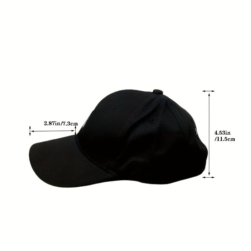 Finger Print Baseball Cap Hip Hop Adjustable Dad Hats Casual Sunscreen