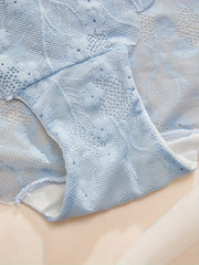 4pcs Lace Briefs Comfy & Breathable Women's Panties