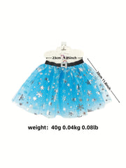 Girls Sequin Tutu Skirt Dance Skirt For Party Gift