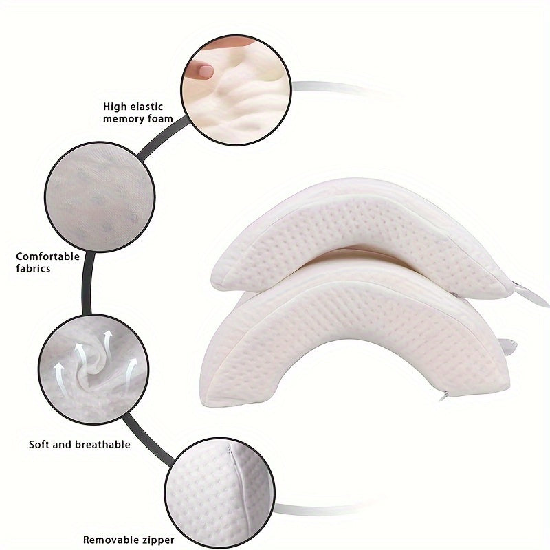 Memory Sponge Pillow Couple Arm Pillow Arch Pillow