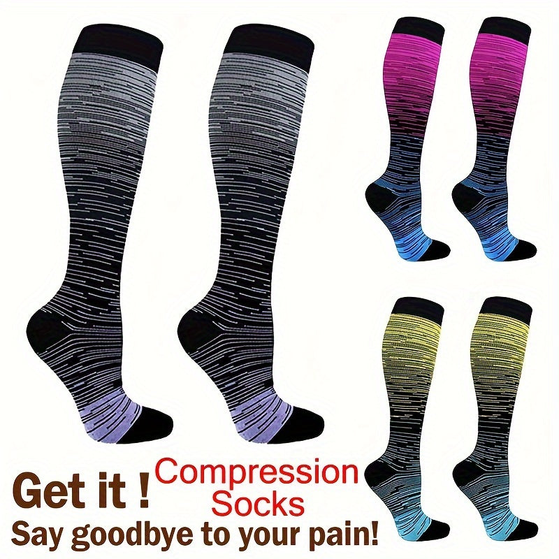 Compression Knee High Socks For Men And Women - Medical Grade