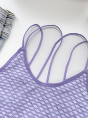 Pattern Lace Lingerie Set Bra & Bikini Panty