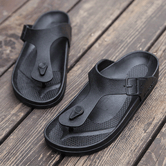 Men's Non Slip Flip Flops, Comfy Thong Sandals for Summer