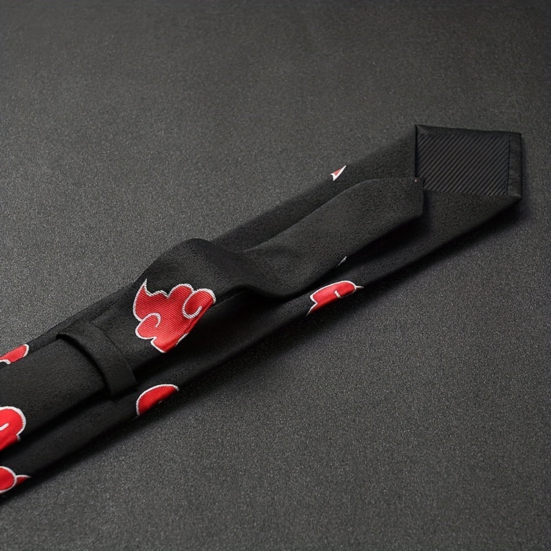 2D Cosplay Red Cloud Men's Shirt Tie