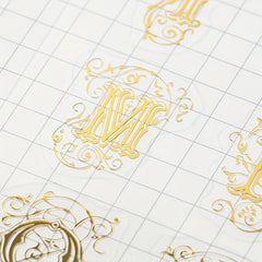 Hot Stamping Snowflake Starry Sky DIY Decoration Sticker