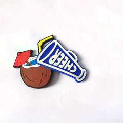 Cartoon Bag Charms Detachable Beach Tote Bag Accessories