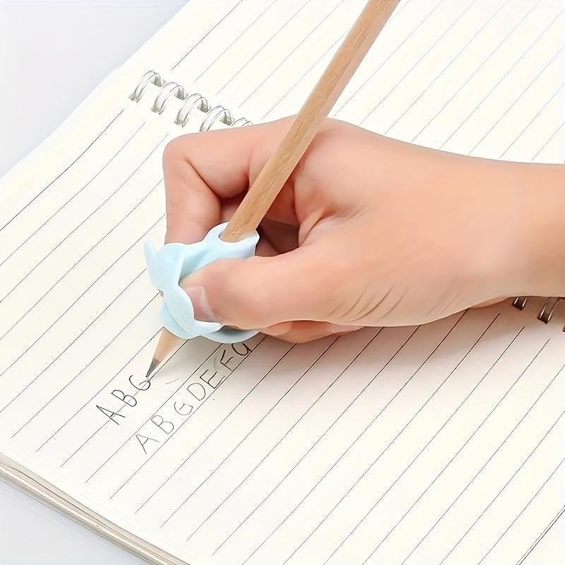 Finger Pen Holder Correcting Posture Device Silicone Pencil Case