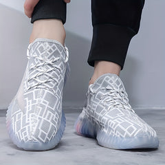 Men's Lightweight Knitted Sneakers for Running