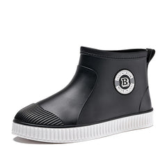 Men's Waterproof Rain Boots Wear Resistant Outdoor Work Fishing Shoes