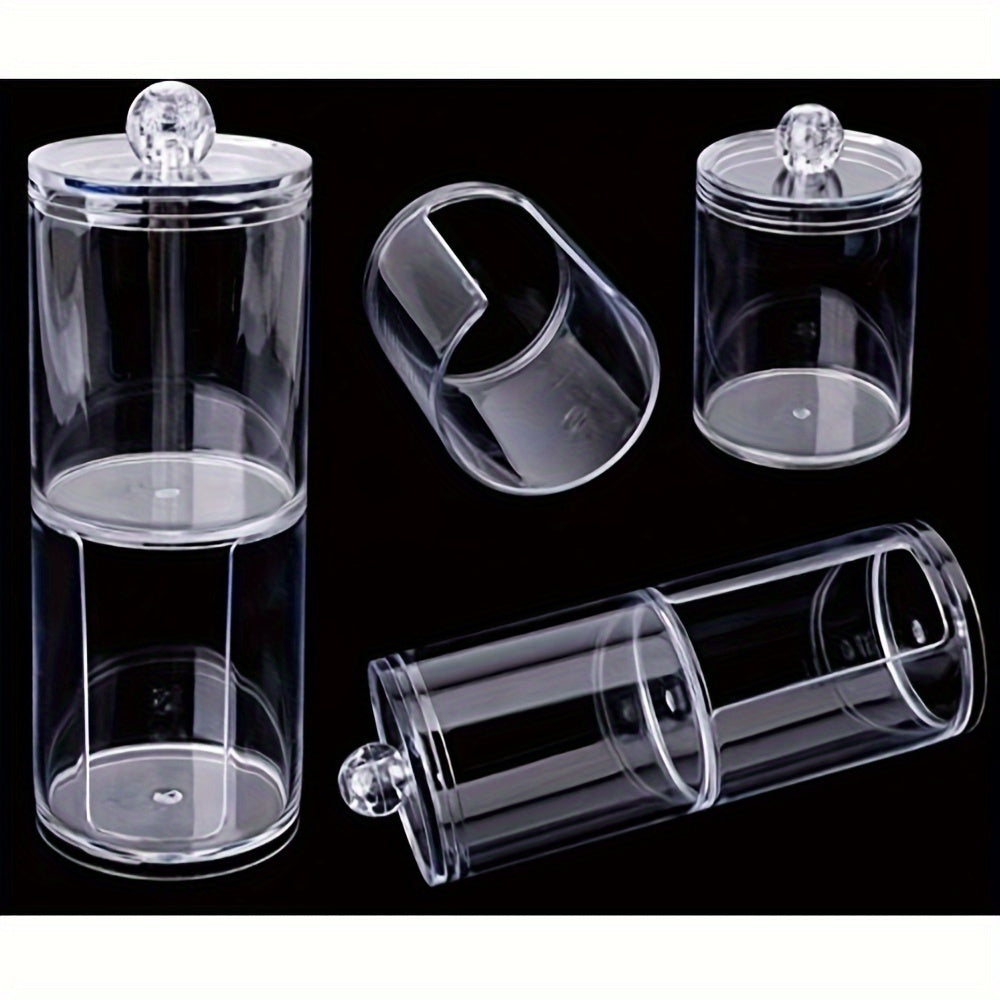 Acrylic Cotton Pads Holder Makeup Storage Containers