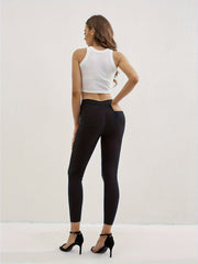High Waist Yoga Leggings with Butt Lifting Tech for Sports Fitness
