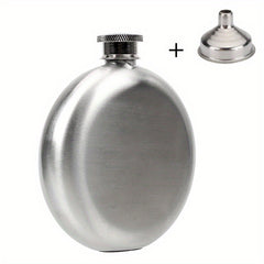 5 Oz Alcohol Flask Round Whiskey Flask Stainless Steel Wine Bottle