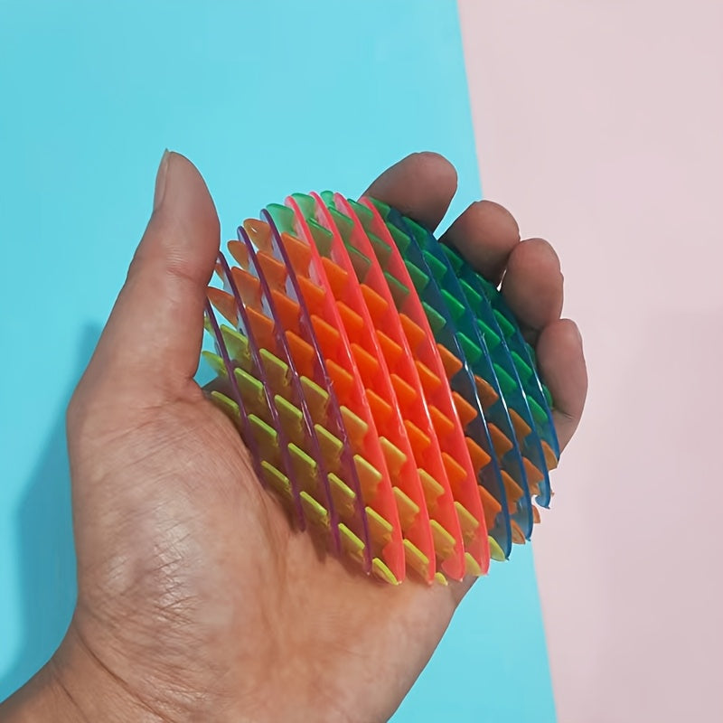 Colorful Plastic Relax Worm Toy Sensory Stimulating Office Gift