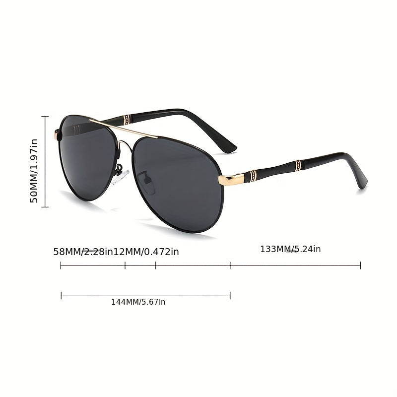 Men's Square Polarized Sunglasses UV Protection