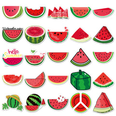 50pcs Watermelon Cartoon Stickers for DIY Projects Scrapbooking