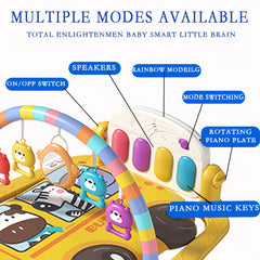 Baby Play Mat with Music and Lights, Early Childhood Educational Toys