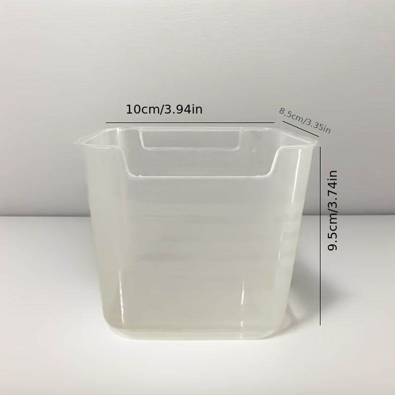 3pcs Plastic Storage Box Refrigerator Side Door Storage Box Kitchen Egg Rack Fru