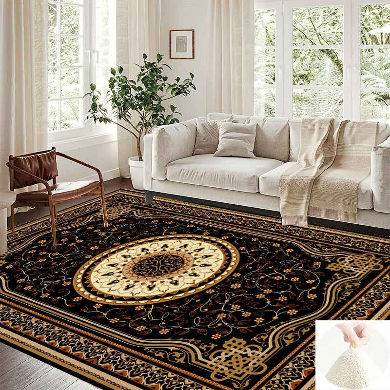 Boho Kitchen Rugs Vintage Absorbent Non Slip Easy Clean Washable Anti skid Rugs