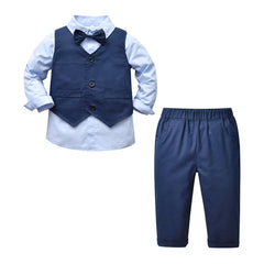 Baby Toddler Boys Gentleman Suit Set Dinner Dress