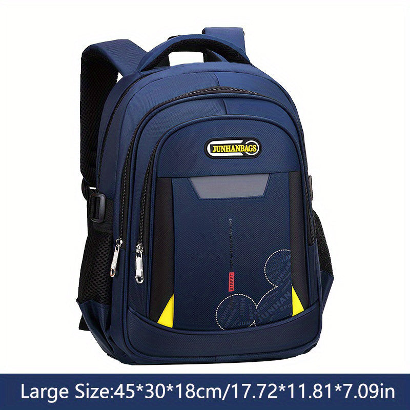 Kid's Large Capacity School Bag Load Reduction Backpack