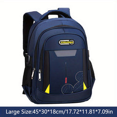 Kid's Large Capacity School Bag Load Reduction Backpack