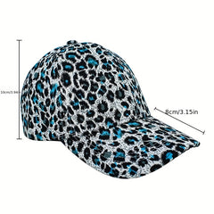 Street Hip hop Leopard Baseball Cap Quick drying Sun Hat