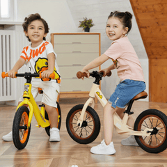 Little Yellow Duck Balance Bike for Ages 1-6 No Pedal Sliding Learning Bike