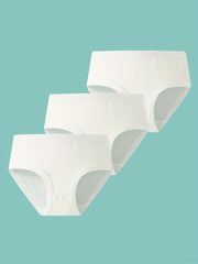 3pcs Girls Cotton Brief Soft Comfy Underwear For Kids