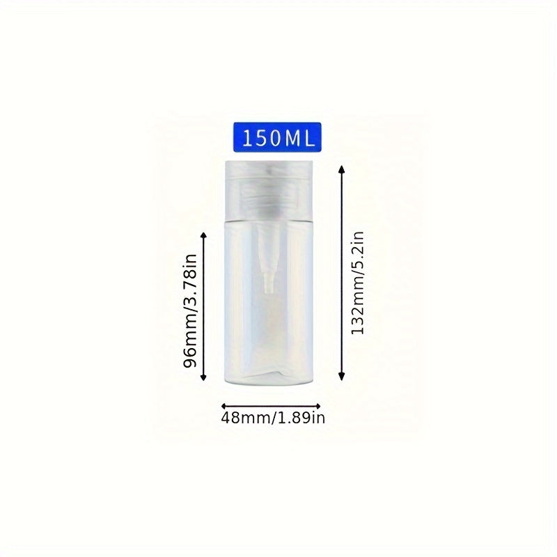 150ml 5oz Pump Dispenser Makeup Remover Bottle Facial Toner Lotion Organizer
