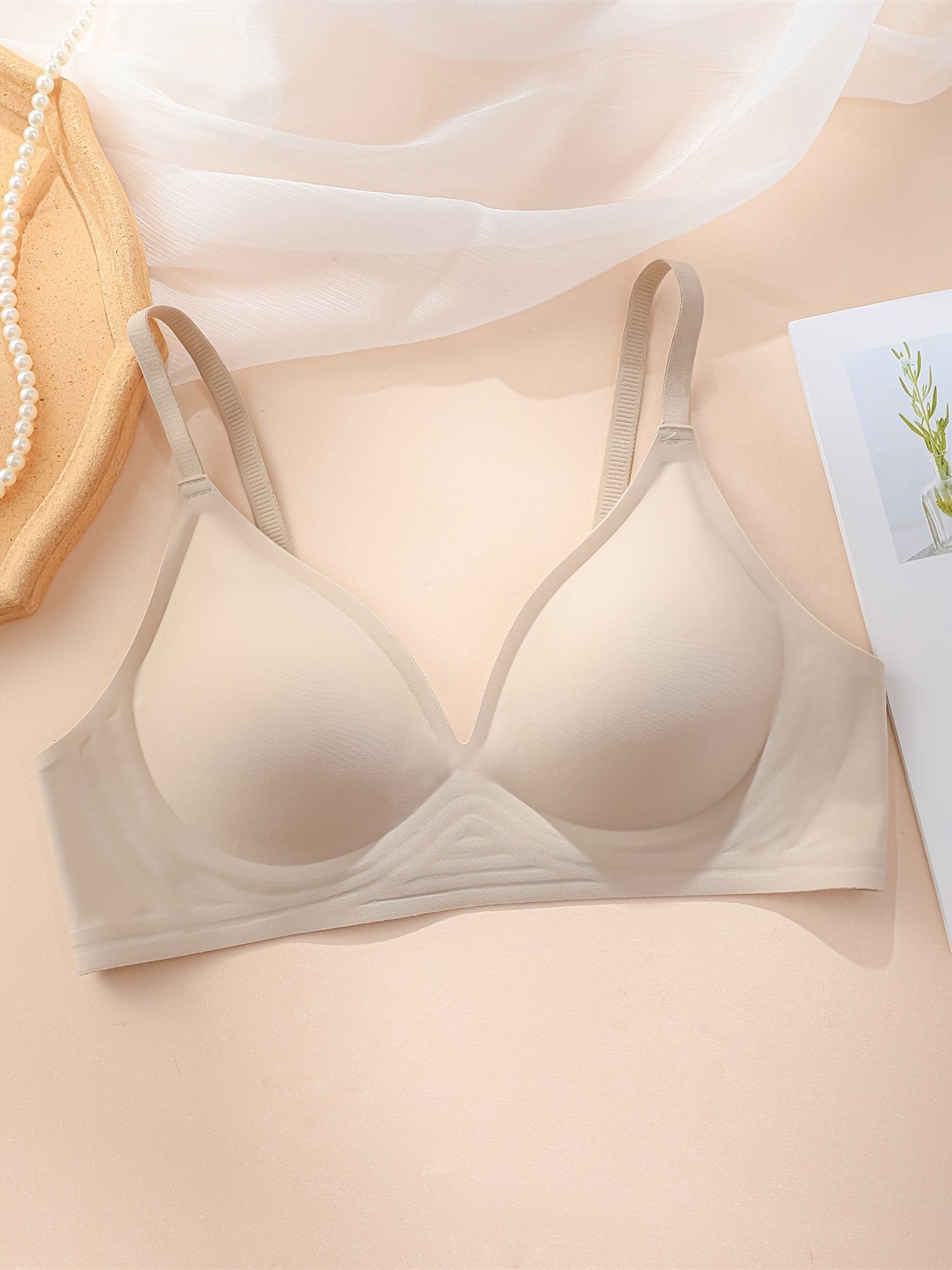 Comfortable Wireless Bra, Breathable Intimates