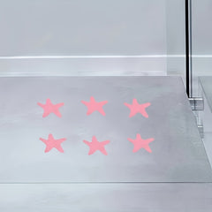 6 PCS Anti-Slip Shower Stickers Safety Bathtub Stickers Decals