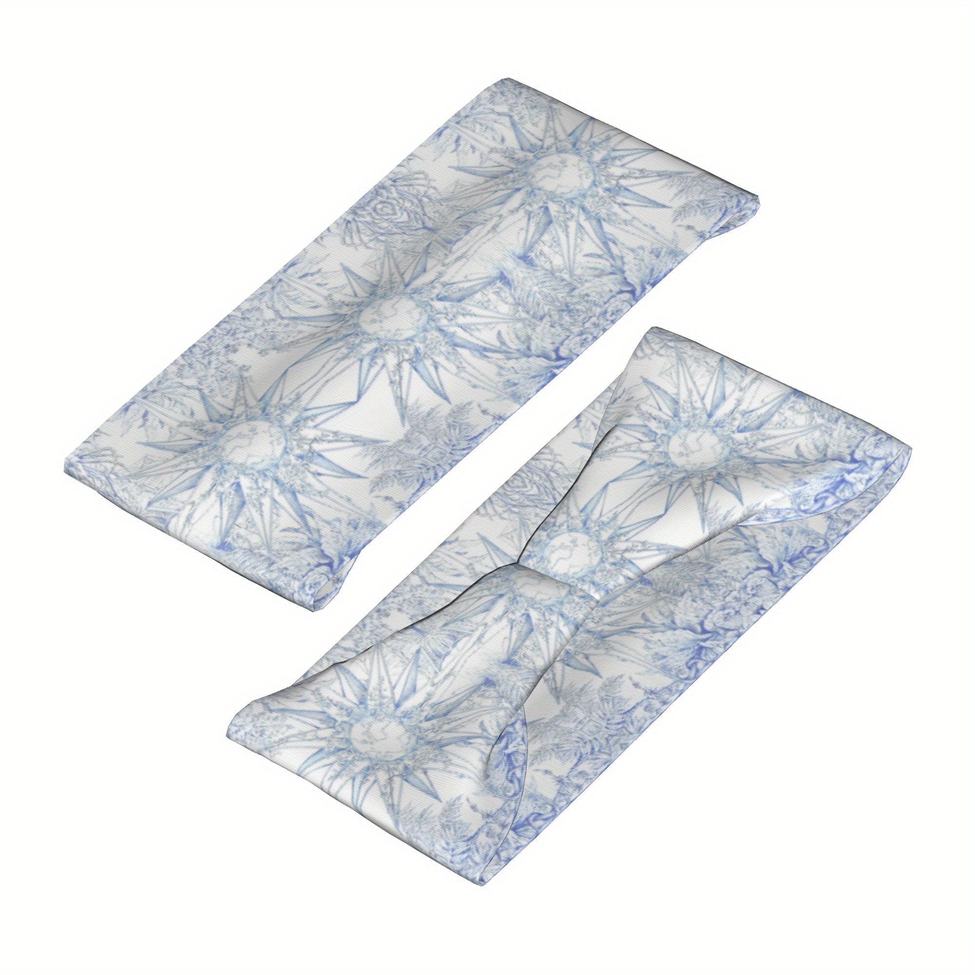 Breathable Floral Headband for Sport & Casual Wear