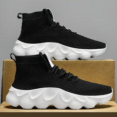 Soft Thick Sole Mesh Breathable Running Shoes Comfortable Sneakers