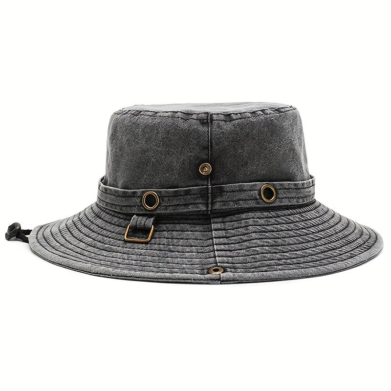 Sun Protection Hat 100 Bucket Hats For Men Wide Brim Sun Hat Washed Safari Hat