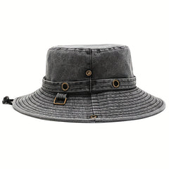 Sun Protection Hat 100 Bucket Hats For Men Wide Brim Sun Hat Washed Safari Hat